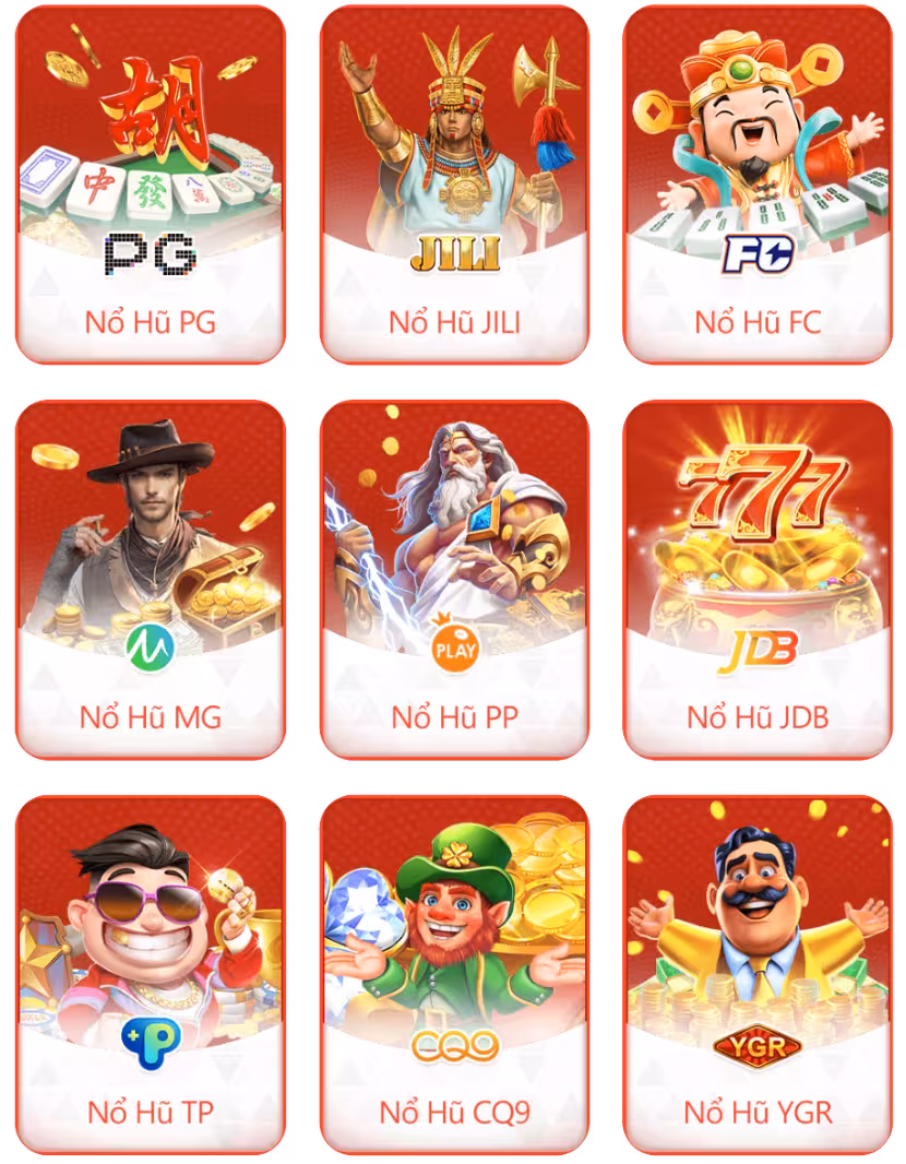 Sảnh game Nổ hũ KUVIN
